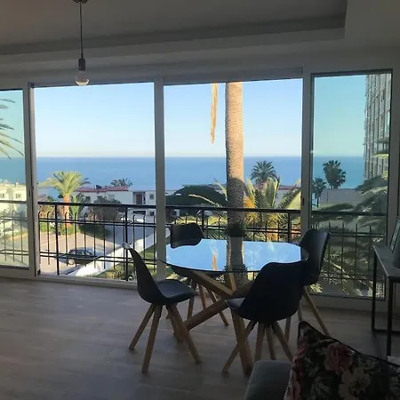 La Roca Brasil 2 Bed & 2 Bathroom Seaview Bajondillo Lägenhet *