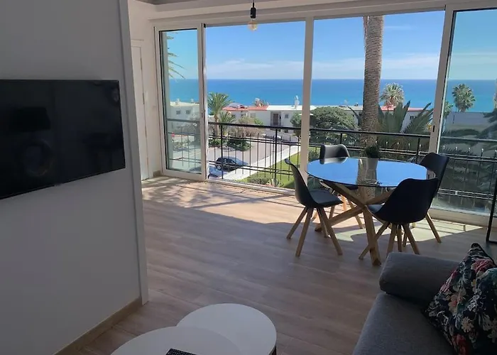 La Roca Brasil 2 Bed & 2 Bathroom Seaview Bajondillo Lägenhet *